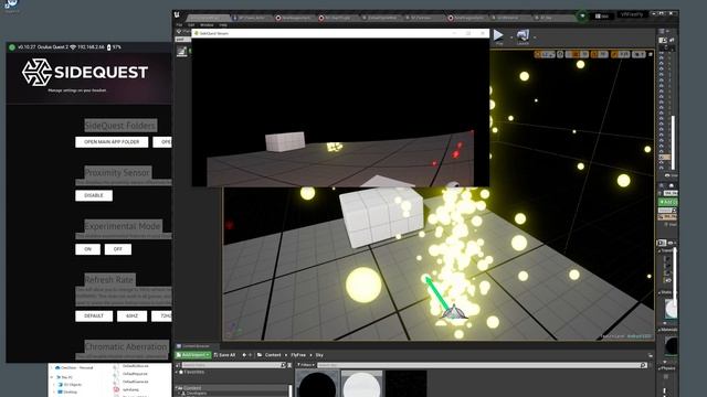 Unreal Engine 4/27 with Mobile HDR for Oculus Quest 2 using Transparent Material do not work смотреть онлайн