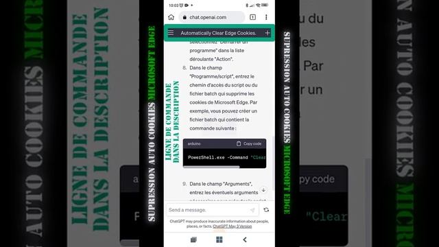 Cookies Microsoft Edge, comment les supprimer automatiquement смотреть онлайн