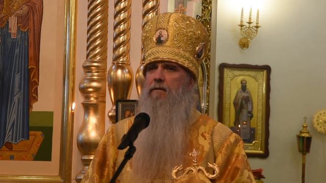 Проповедь епископа Каменского и Камышловского Мефодия "Отношения с ближними" смотреть онлайн