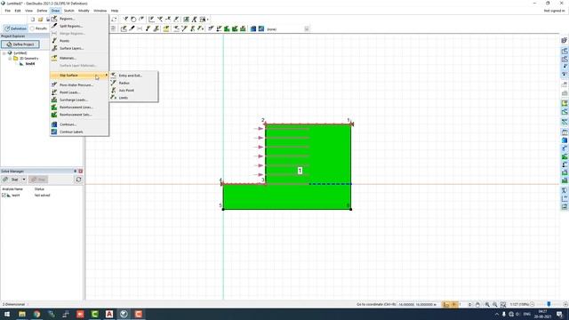 GeoStudio 2021 (Slope/W) Tutorial : Slope Stability Analysis With Geosynthetic Reinforcements