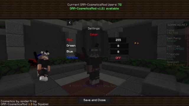 OAM-CosmeticsMod v1.3 | ALL Free Cosmetics, Rainbow & More ? | [Download + Tutorial] смотреть онлайн