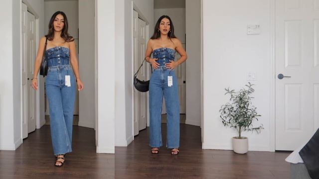 NEW IN ZARA FALL TRY ON HAUL 2022 ⎸ смотреть онлайн