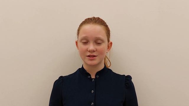 Чистякова Полина Денисовна, 13 лет Александр Блок ("И я любил. И я изведал") смотреть онлайн