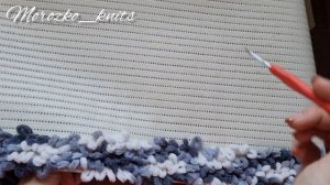 Замечательный коврик в ванную из Alize puffy fine