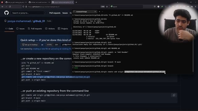 Intro to Git: Creating a GitHub account, pushing codes to a remote server смотреть онлайн