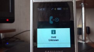 Samsung GT-S3600i incoming call