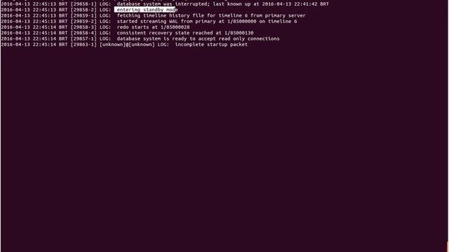 Curso de PostgreSQL Replicação 04 - Replicação Streaming Replication смотреть онлайн