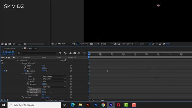 Kinetic Falling Text - After Effect Simple Tutorial смотреть онлайн