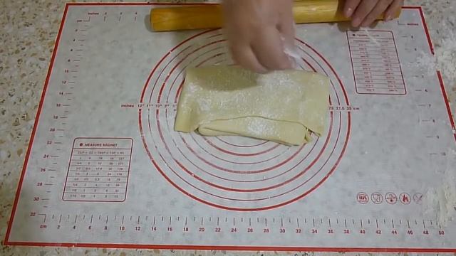 Слоеное дрожжевое тесто. Очень простой рецепт смотреть онлайн