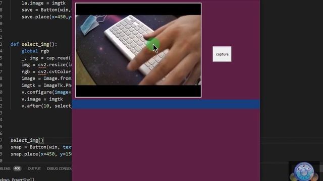 Opencv GUI ,capture image from video and save it to file смотреть онлайн