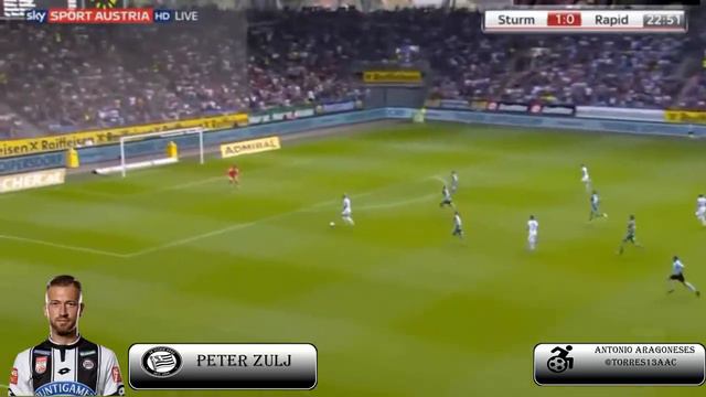 Peter Zulj. Midfield. Austrian. Sturm Graz. смотреть онлайн