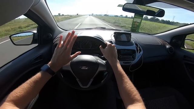 Acelerando tudo no Ford KA 1.5 3 cilindros смотреть онлайн