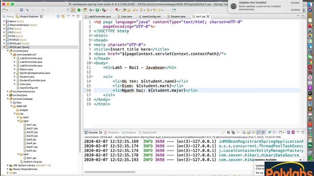 Spring Boot - v5.1 - Đọc bean từ file config.xml dùng autowired trong Spring Boot (2) смотреть онлайн