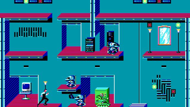 Impossible Mission II (MS-DOS) 1988, Epyx, Novotrade (EGA Version) смотреть онлайн