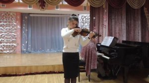 Миронова Анжела Ш.Берио Фантазия на тему песни А.Даргомыжского «Душечка-девица»