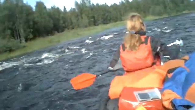 Водный поход Карелия 2009 (р. Кереть) - 12 смотреть онлайн