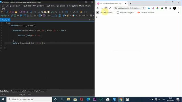 شرح php من دورة php darija (دورة php كاملة) -- PHP function return type declarations смотреть онлайн