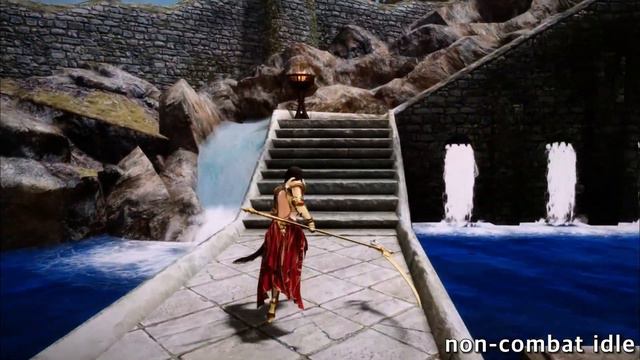 SKYRIM SE Scythe Idle Animation mod / 스카이림 사이드 대기 모션 모드 смотреть онлайн