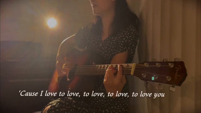 Let the Light in - Lana Del Rey (acoustic cover) смотреть онлайн
