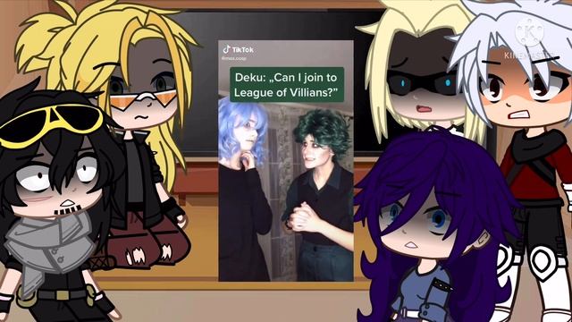 |bnha pro heroes react to villain deku| смотреть онлайн