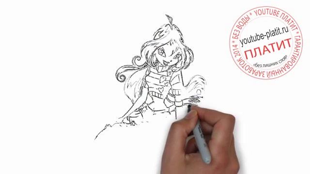 Как правильно рисовать винкс Как нарисовать винкс сиреникс карандашом смотреть онлайн