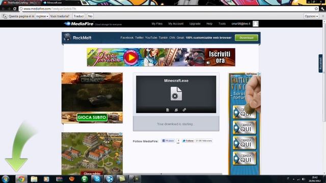 Come scaricare Minecraft 1.2.5 Versione Aggiornata 2012 смотреть онлайн