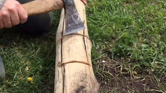 Строительство детской площадки своими руками из старых бревен с минимальными вложениями Ч. 1 смотреть онлайн