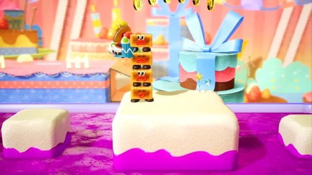 Yoshi's Crafted World Gameplay Walkthrough - Episode 6 - Pastel Pathway! смотреть онлайн