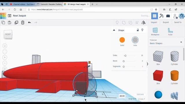 Tinkercad F1 In Schools Car
