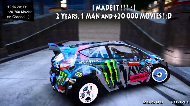 Ford Fiesta Gymkhana 6 Ken Block Hoonigan 2013 _REVIEW