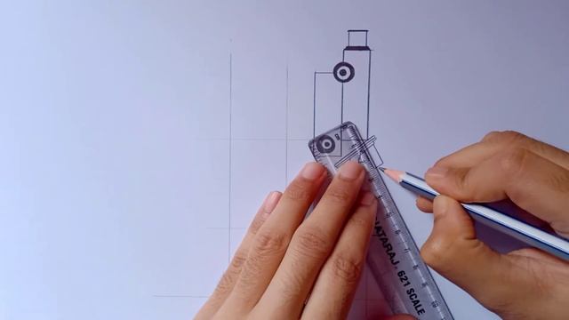 microscope drawing | how to draw microscope easily step by step | microscope diagram drawing смотреть онлайн