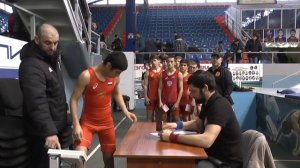 Взвешивание СКФО юноши Хасавюрт 42,55 кг.