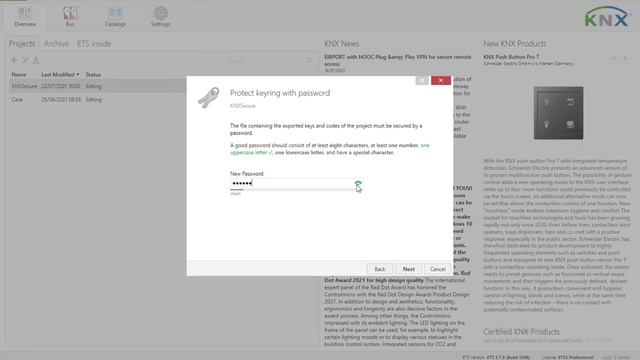 KNX Secure - Export ETS Keyring file for KNX Ultimate смотреть онлайн
