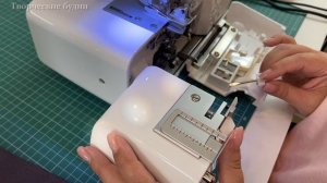 Какие настройки сделать на оверлоке Jaguar 087DW, чтобы он шил футер с начёсом