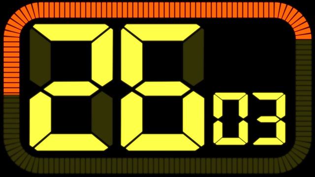 60 Seconds Countdown Timer No Copyright [100FPS BIG NUMBERS]| 60 to 0 Countdown | Numbers 60 to 0 смотреть онлайн