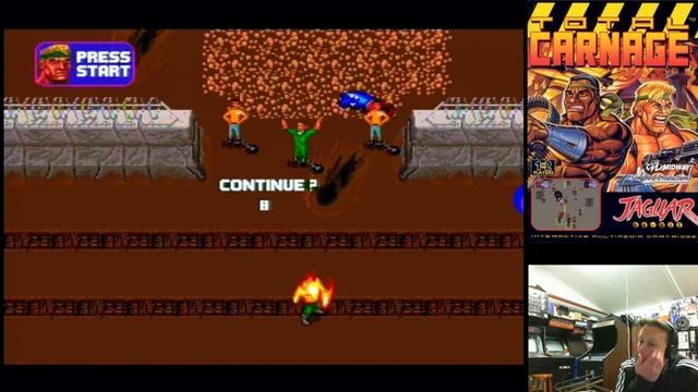 Atari Jaguar Homebrew (Games Game Drive, Total Carnage, Switch Blade) Pickup & Play June 2021