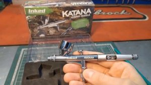 1. Обзор аэрографа Inked Katana 0.2mm спустя год эксплуатации