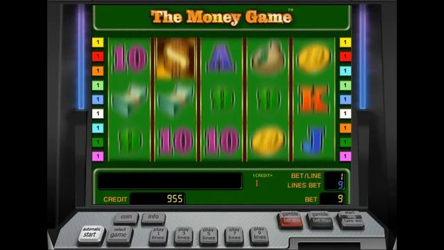 Как играть в игровой автомат Money Game. Обучающее видео. смотреть онлайн