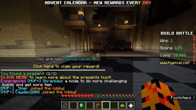 3 Present locations in Build Battle! Hypixel смотреть онлайн