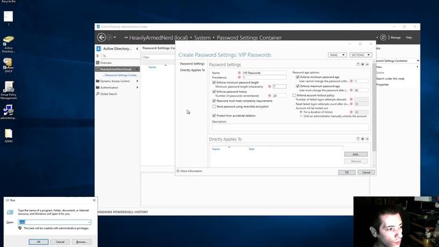 Password Setting Objects в Active Directory и для чего оно нужно. смотреть онлайн