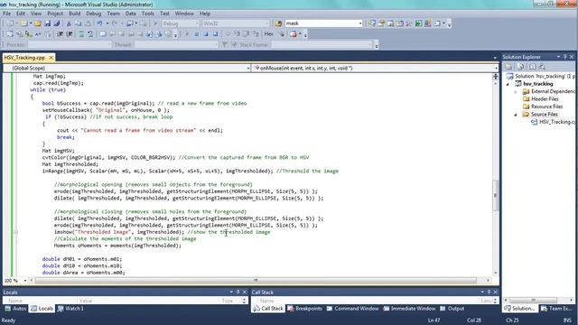 Vision Tracking System(HSV) смотреть онлайн
