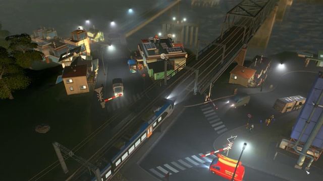 RAILROAD CROSSINGS in Cities: Skylines смотреть онлайн