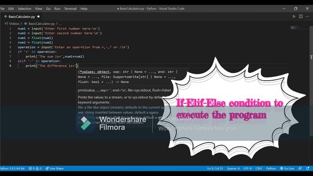 Creating A Calculator In Python | Awesome Calculator | Easy Python смотреть онлайн