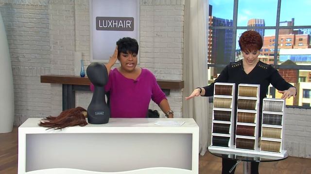 LUXHAIR NOW by Sherri Shepherd Textured Pixie Cut Wig with Jacque Gonzales смотреть онлайн