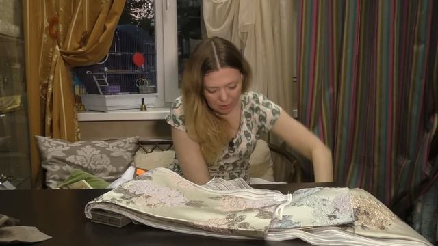 #471. Какие шторы выбрать под бежевые обои с активным рисунком в спальню? смотреть онлайн