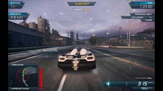 Need For Speed Most Wanted 2012 (PC) - Most Wanted 3 Speedrun 2:31.20 Fastest Time (No Modswap) смотреть онлайн