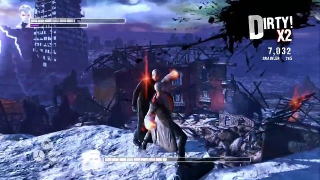 DMC Walkthrough - DmC Dante WHITE Hair Final Boss Battle - Devil May Cry 5 COMMENTARY смотреть онлайн