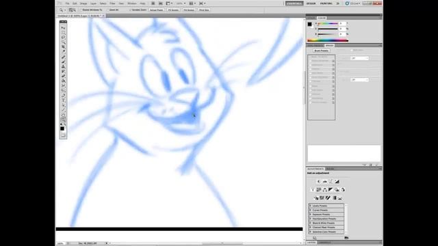 Digital Comics in Adobe Photoshop Part III: Inking смотреть онлайн
