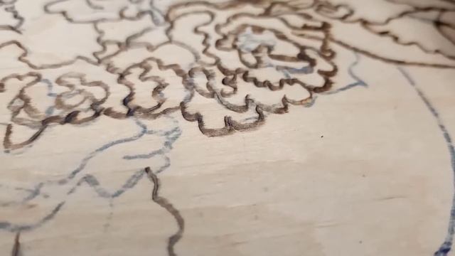 Как нарисовать фиалку в горшке? Выжигание поэтапно смотреть онлайн