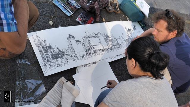 Urban Sketchers Symposium Amsterdam 2019 смотреть онлайн